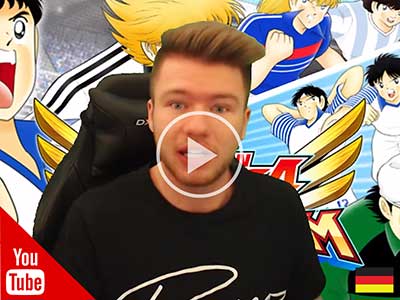 Captain Tsubasa: DreamTeam influencer video