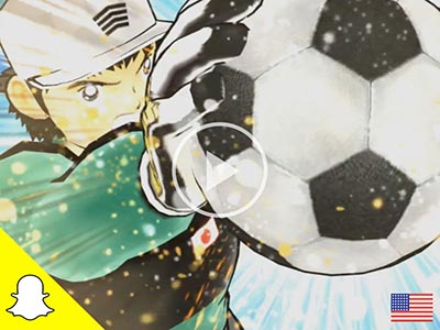 Captain Tsubasa: DreamTeam Snapchat video Ad