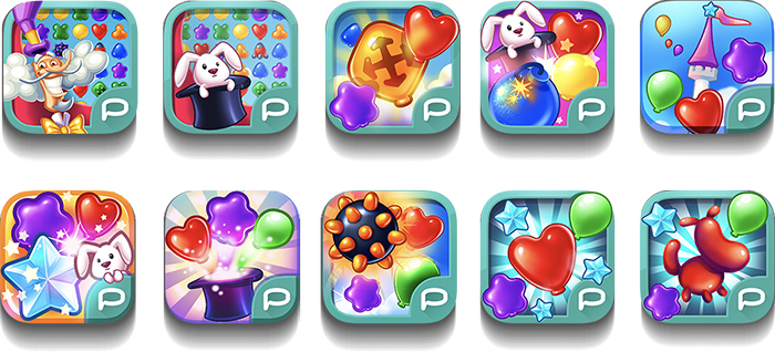 Balloony Land icons