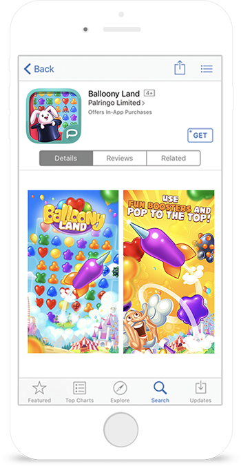 Balloony Land Smartphone Balloony Land Smartphone