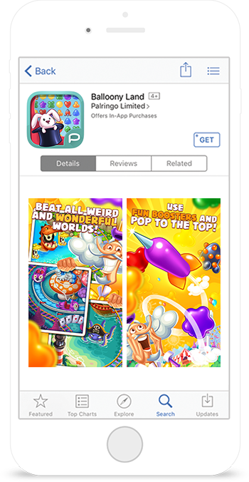 Balloony Land Smartphone Balloony Land Smartphone